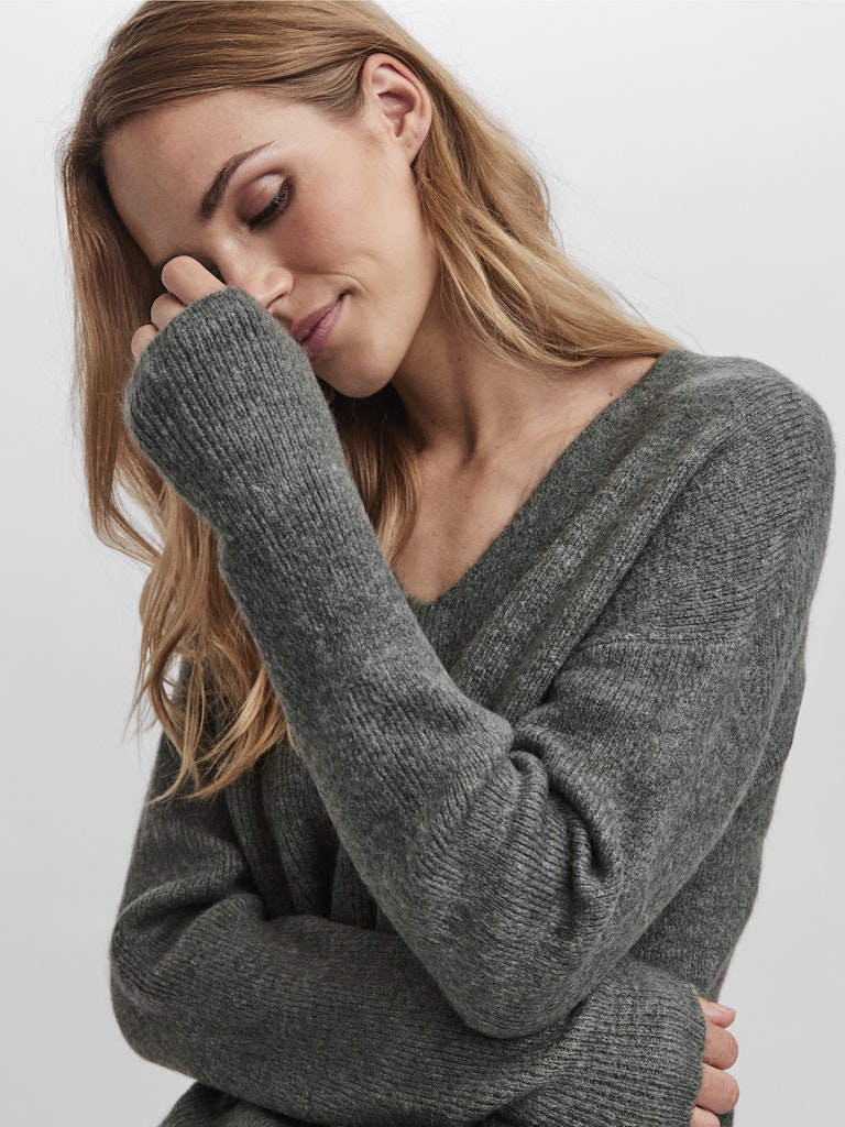 Vero Moda Damen Pullover Balsam Green/Me