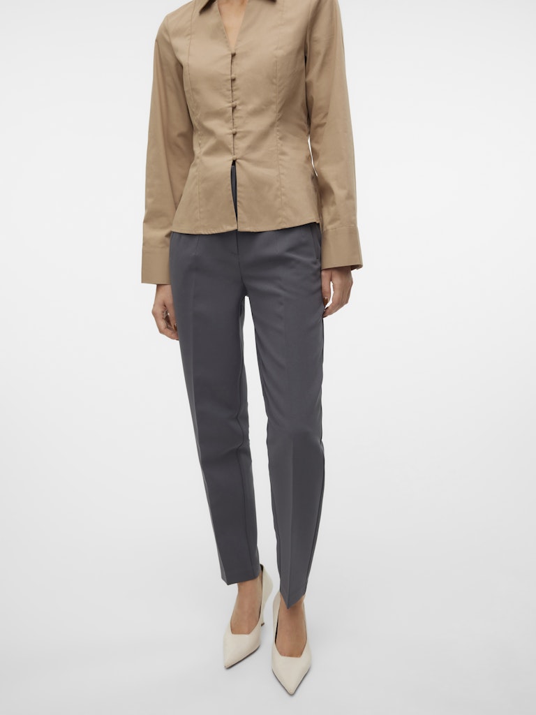 Vero Moda Damen Hosen Grey Pinstripe