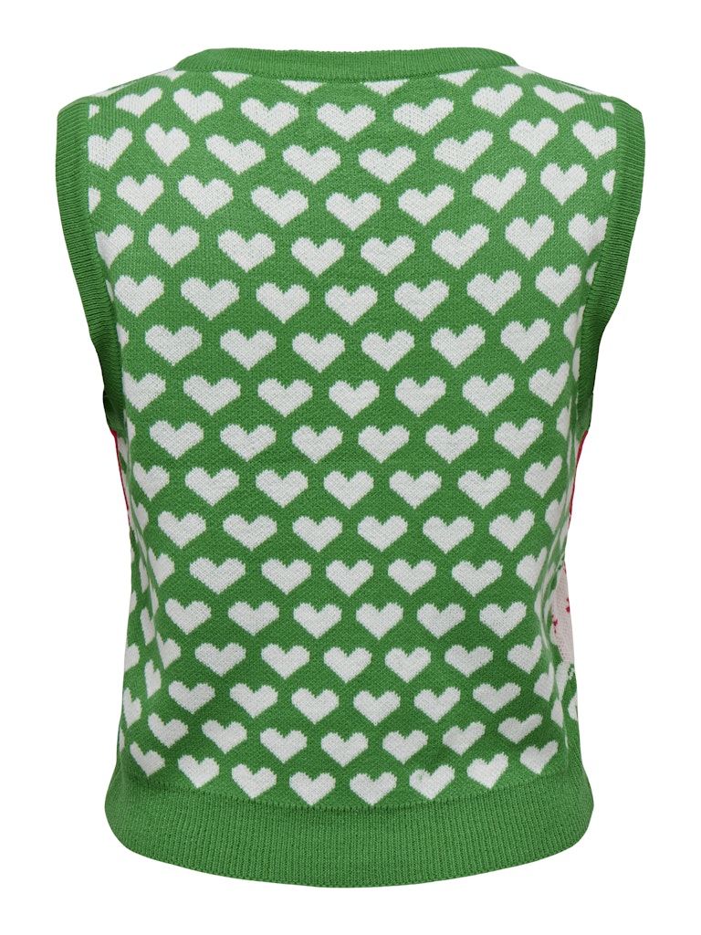 only Damen Pullover Green Bee/Cloud