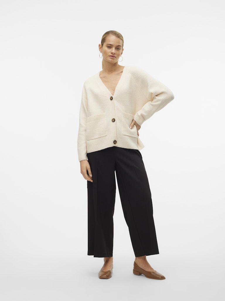 Vero Moda Damen Strickjacken Birch/Melange