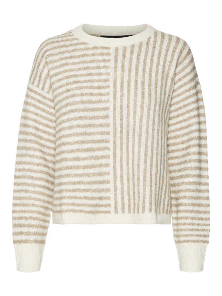 Vero Moda Damen Pullover Birch/W. Silver