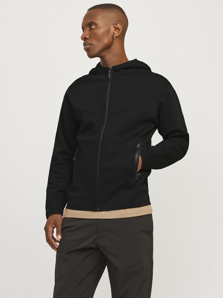 Jack & Jones Herren Sweatjacken Black