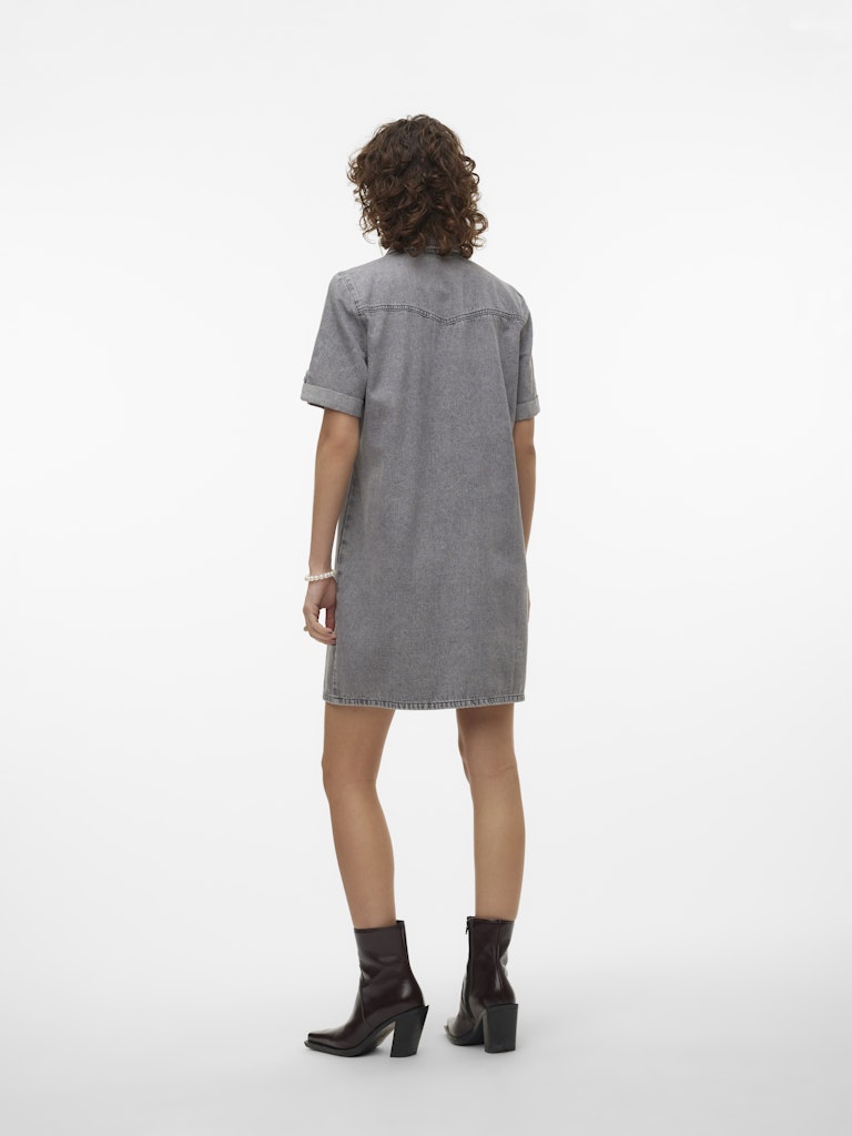 Vero Moda Damen Kleider Medium Grey Den