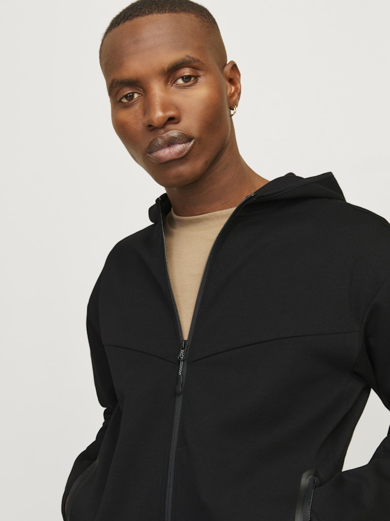 Jack & Jones Herren Sweatjacken Black