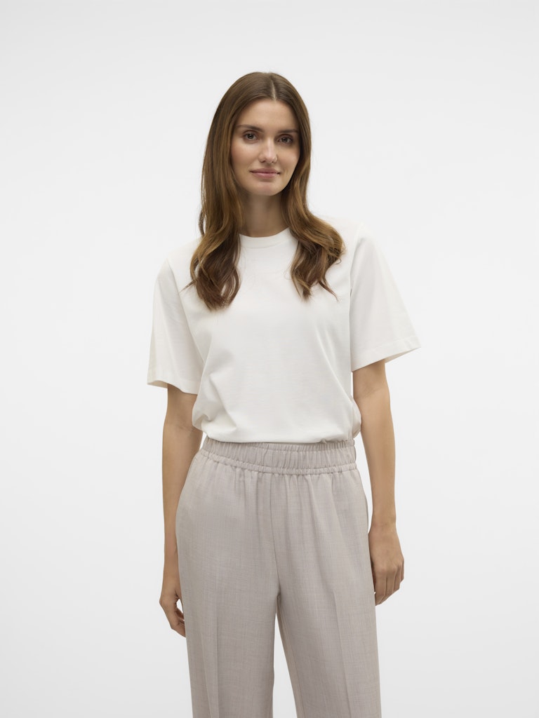 Vero Moda Damen T-Shirts Snow White/Back