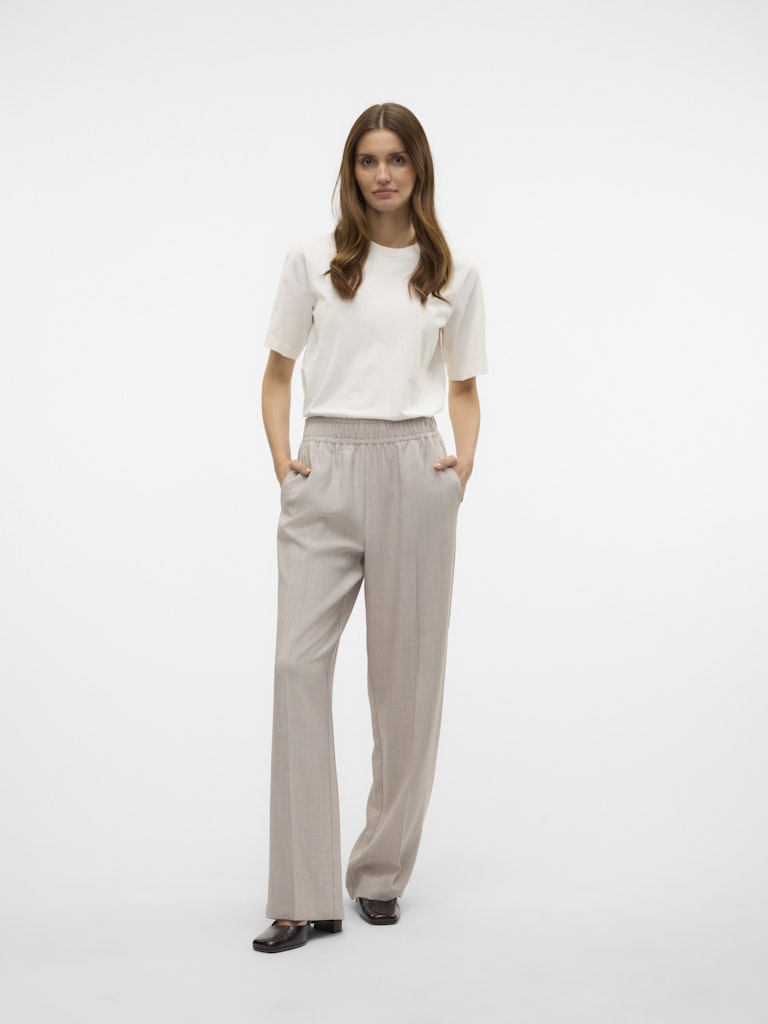 Vero Moda Damen T-Shirts Snow White/Back