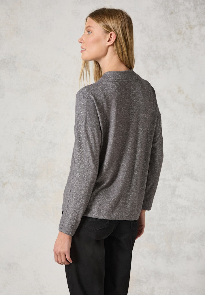 Cecil Damen T-Shirts Platinum