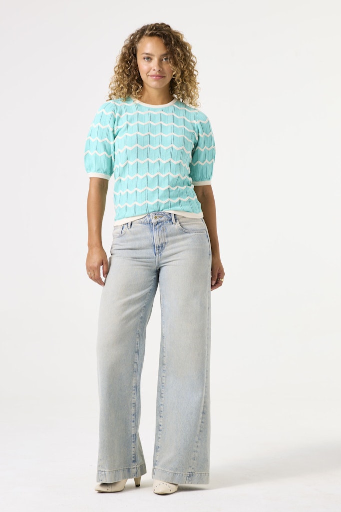 Garcia Damen Strickjacken Clear Ocean