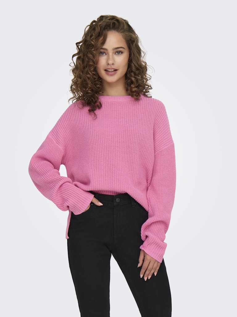 only Damen Pullover Sachet Pink