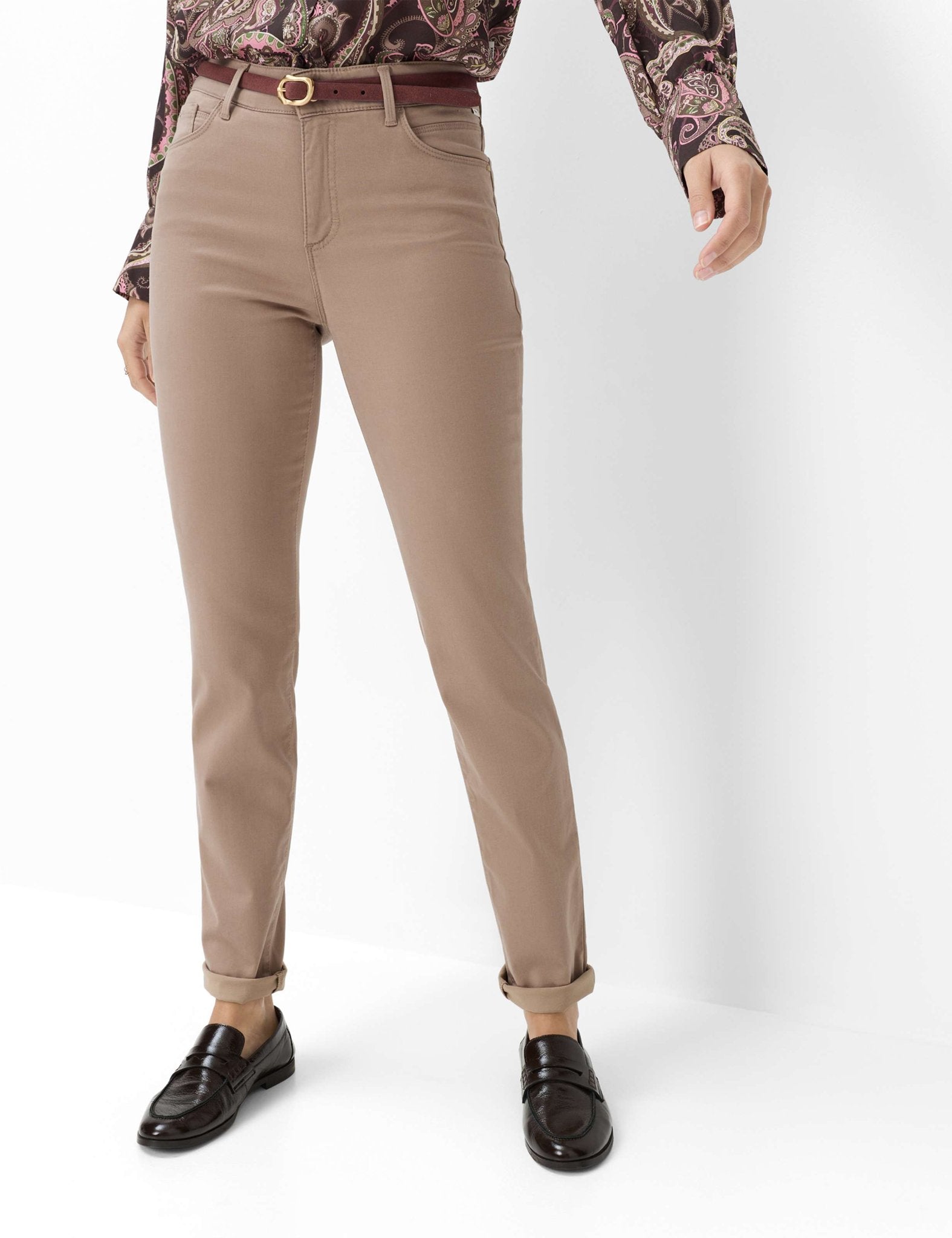 Brax Damen Hosen Taupe