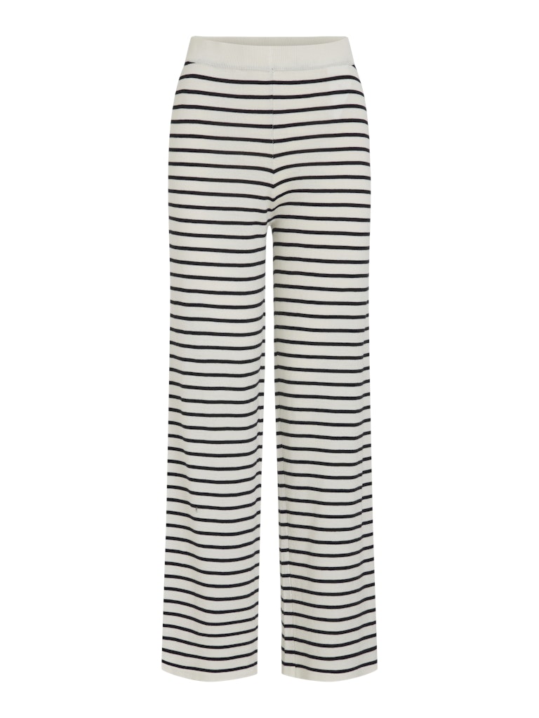 Vila Damen Hosen Cloud Dancer/Bl