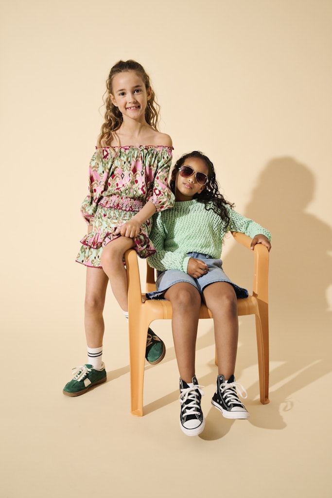 Only Mädchen Pullover & Strickjacken Birds Egg Green