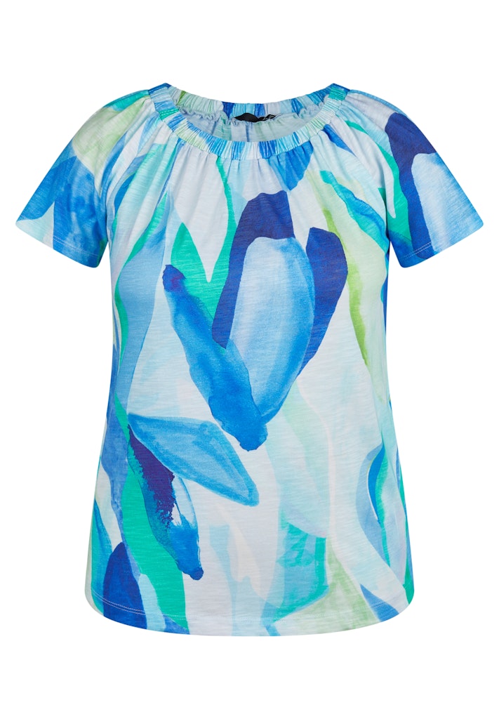 Le Comte Damen T-Shirts Lagune