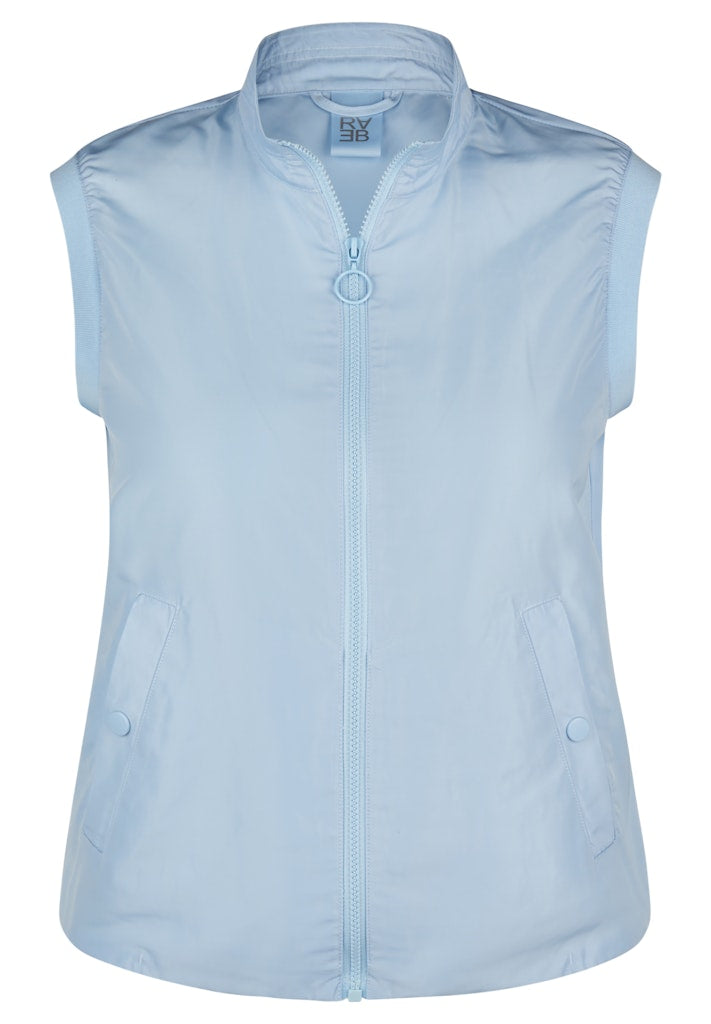 Rabe Damen Outdoorwesten Pastellblau