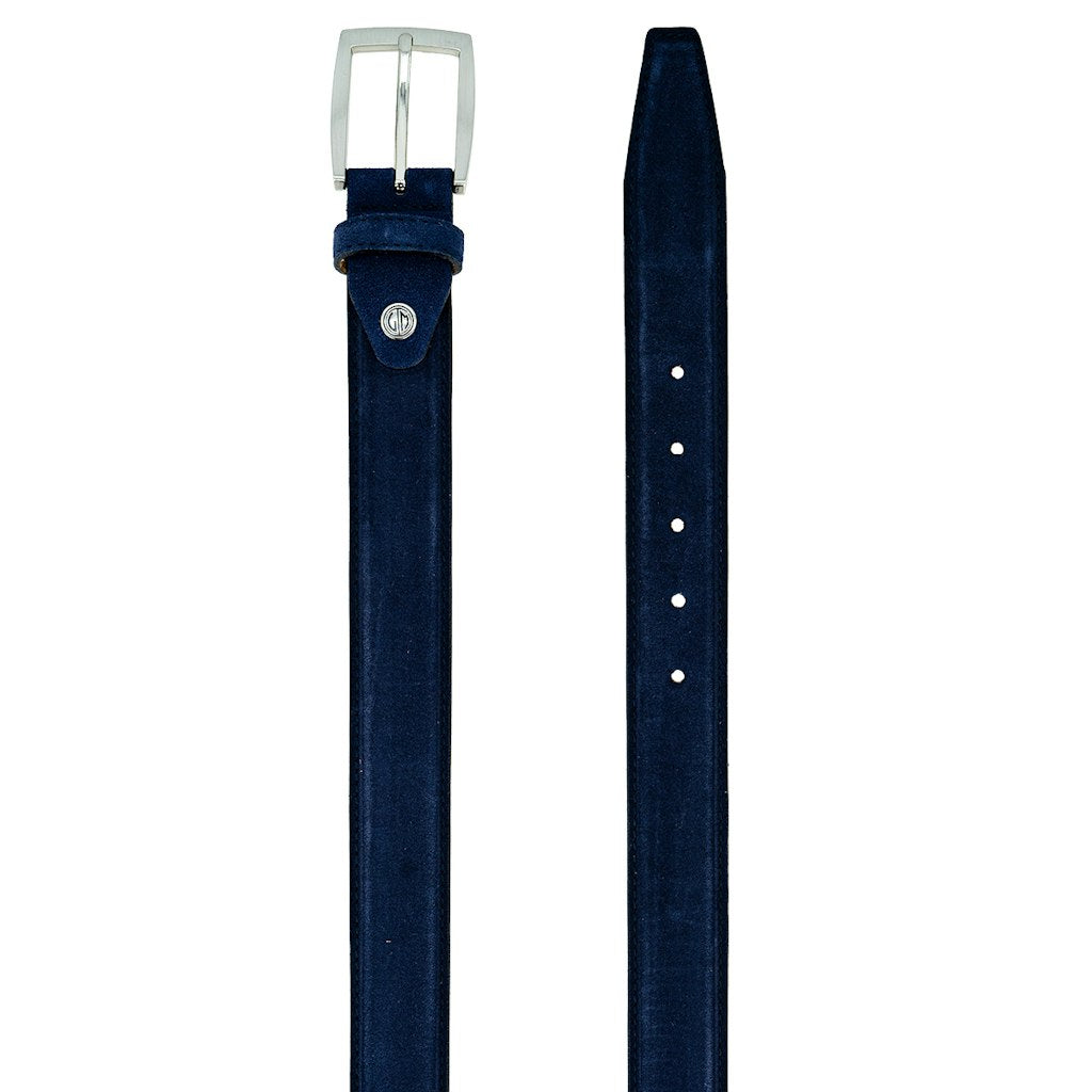 LINDENMANN Herren Gürtel Marine