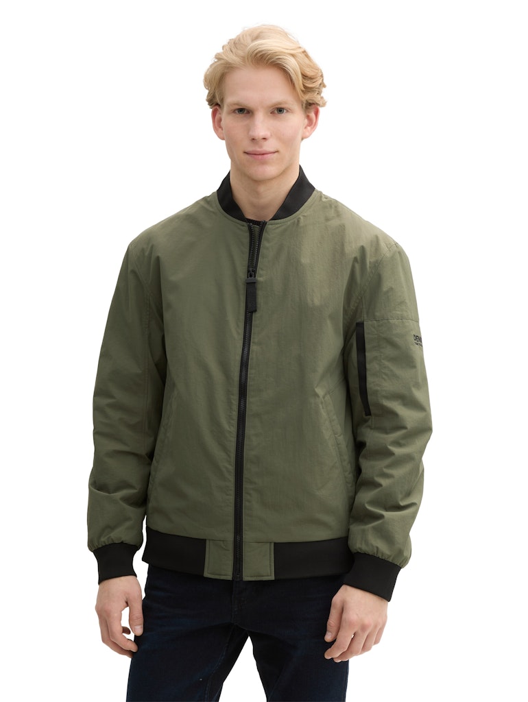 Tom Tailor denim Herren Jacken Urban Olive Gre