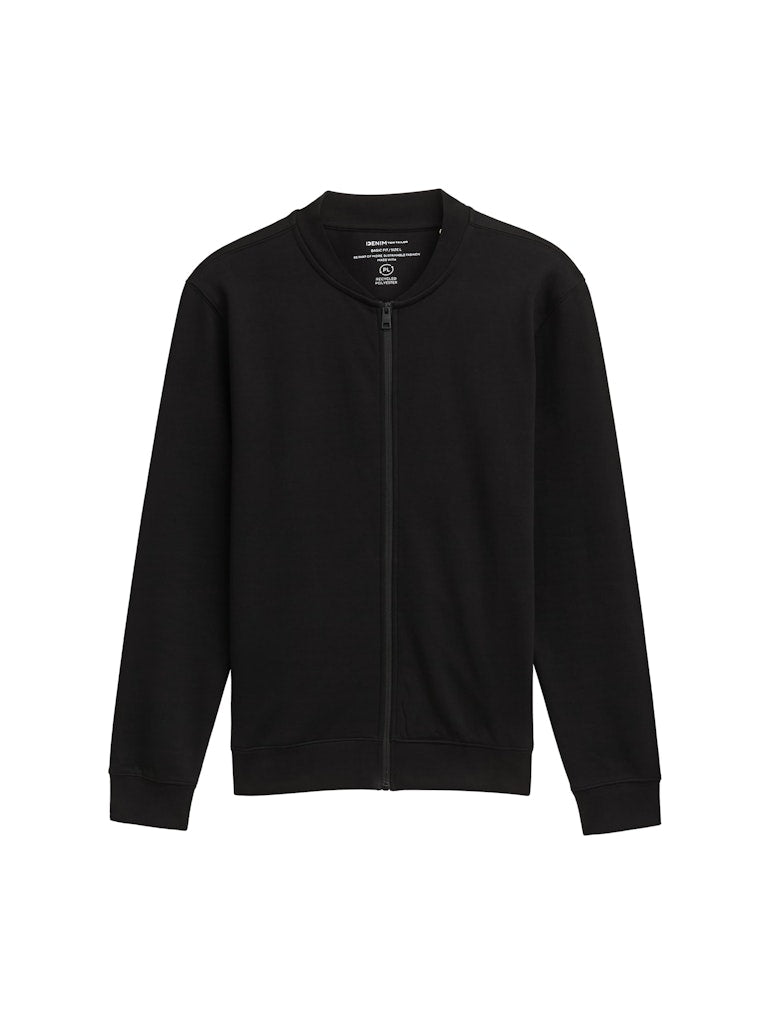 Tom Tailor denim Herren Sweatjacken Black