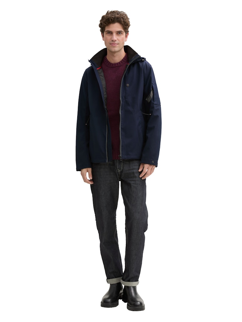 Tom Tailor Herren Jacken Sky Captain Blu