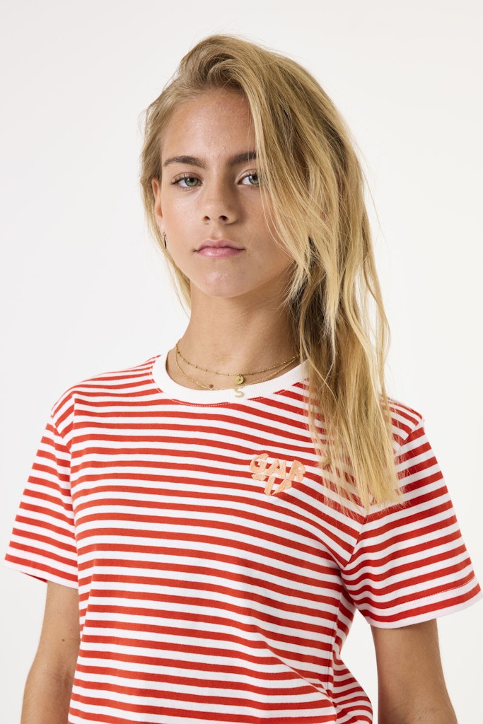 Garcia Mädchen T-Shirts & Tops Manderin Red