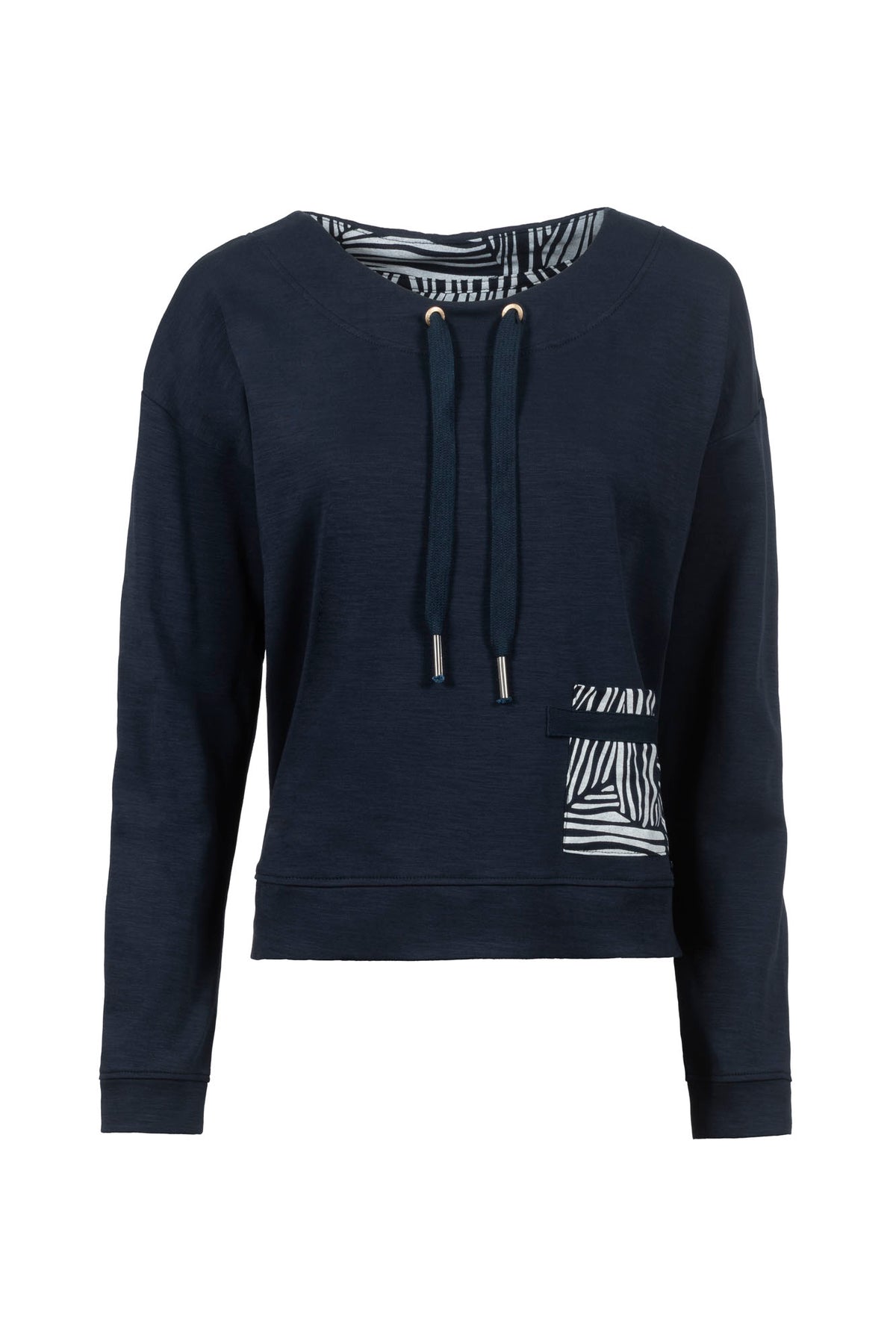 Soquesto Damen Sweatshirts Dunkelblau