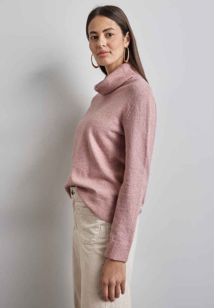Street One Damen Pullover Petal Ros