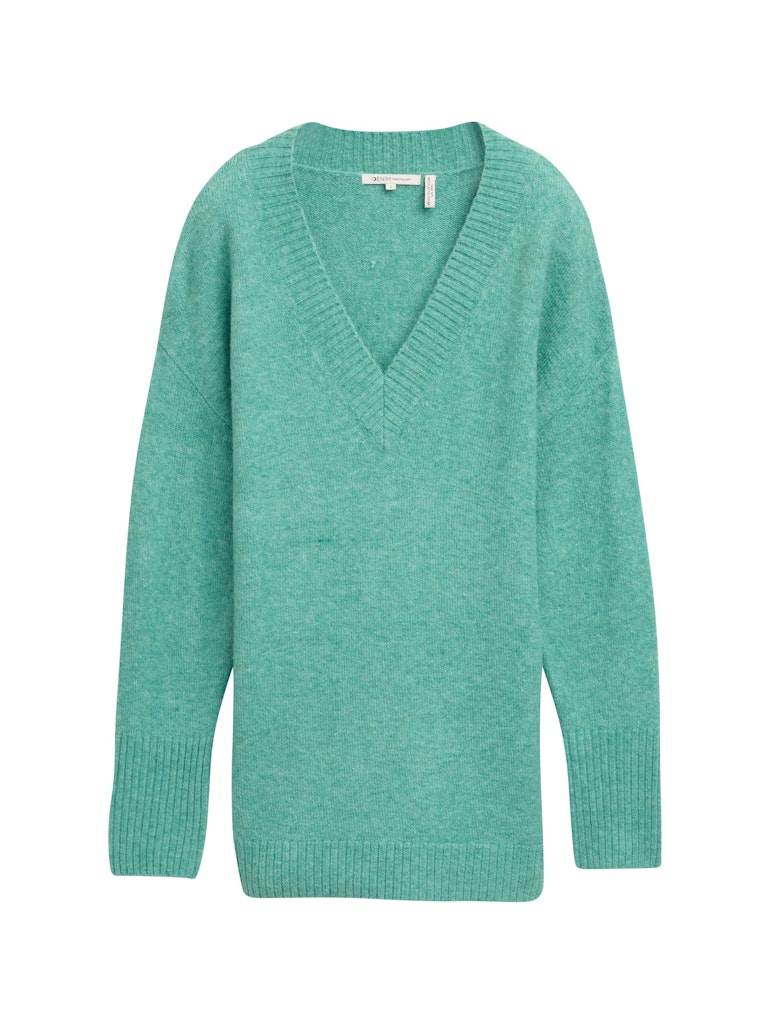 Tom Tailor denim Damen Pullover Pacific Teal Me
