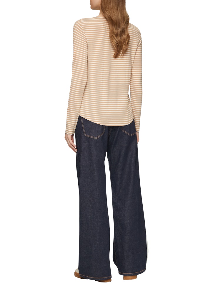 S. Oliver red Damen T-Shirts Brown