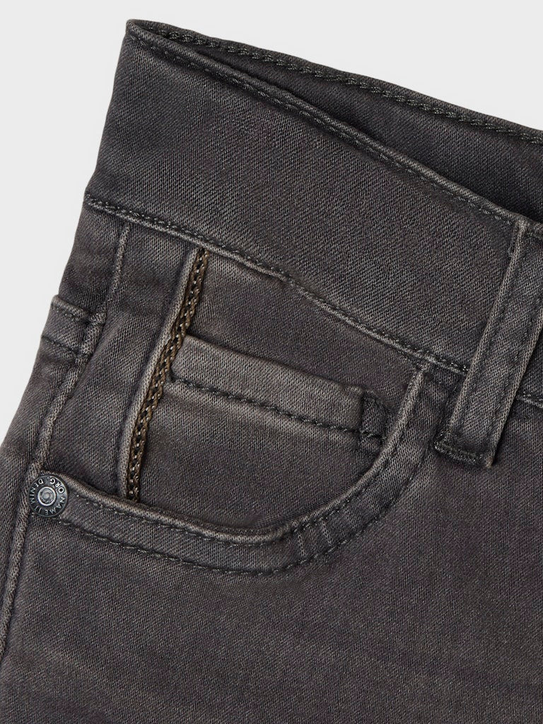 Name it Jungen Hosen & Shorts Dark Grey Denim