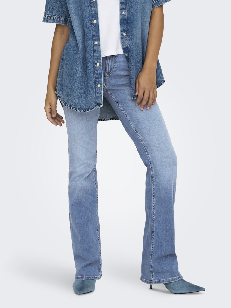 only Damen Jeans Medium Blue Den
