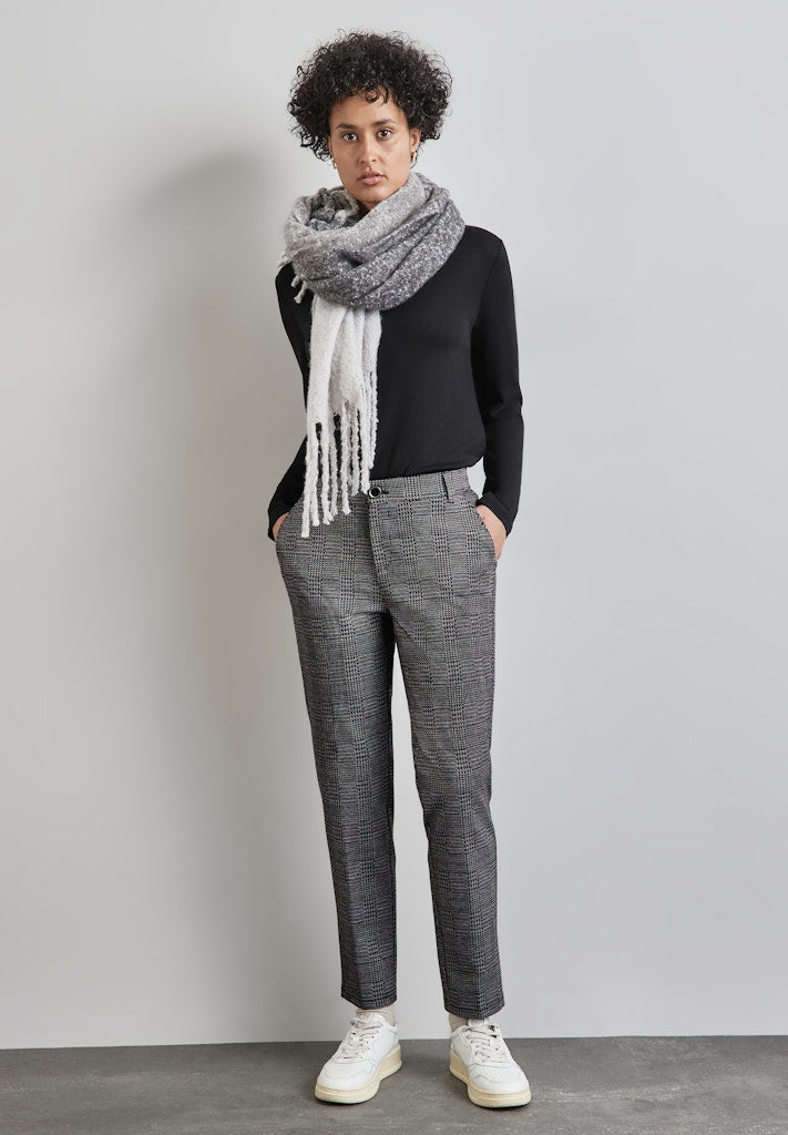 Street One Damen Hosen  Black