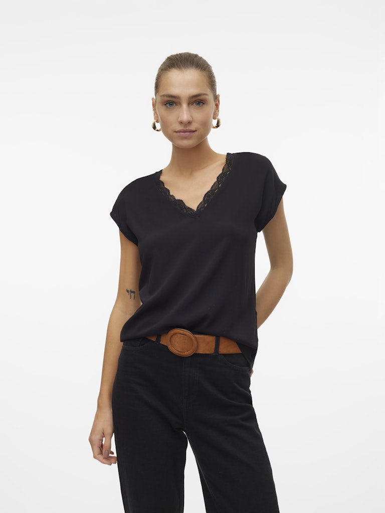 Vero Moda Damen T-Shirts Black