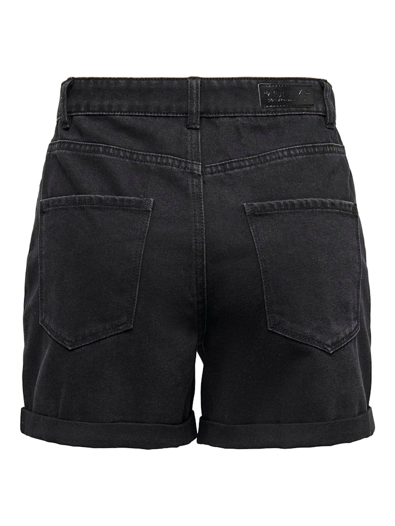 Only Damen Shorts Black Denim