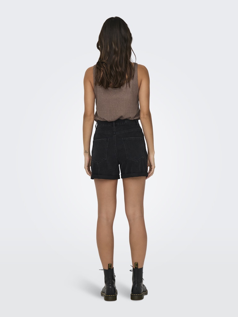 Only Damen Shorts Black Denim