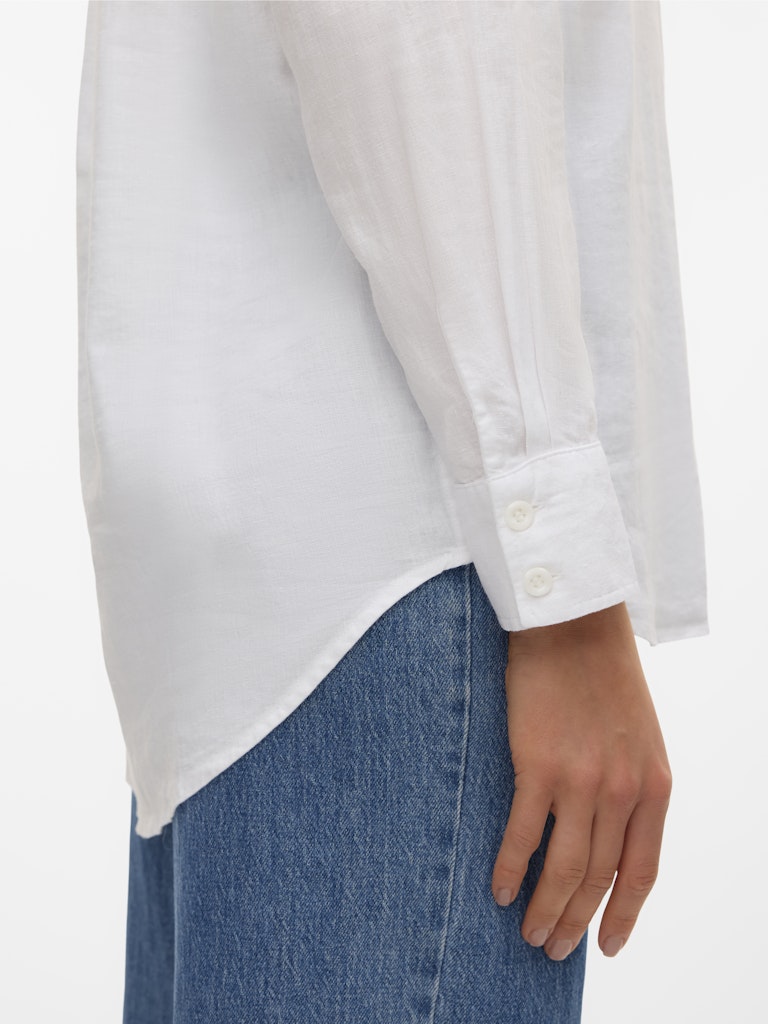 Vero Moda Damen Blusen Snow White