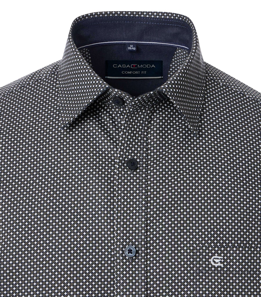 Casa Moda Herren Hemden Gruen