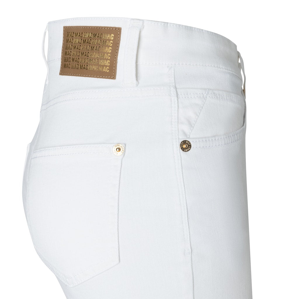 Mac Damen Jeans White Denim
