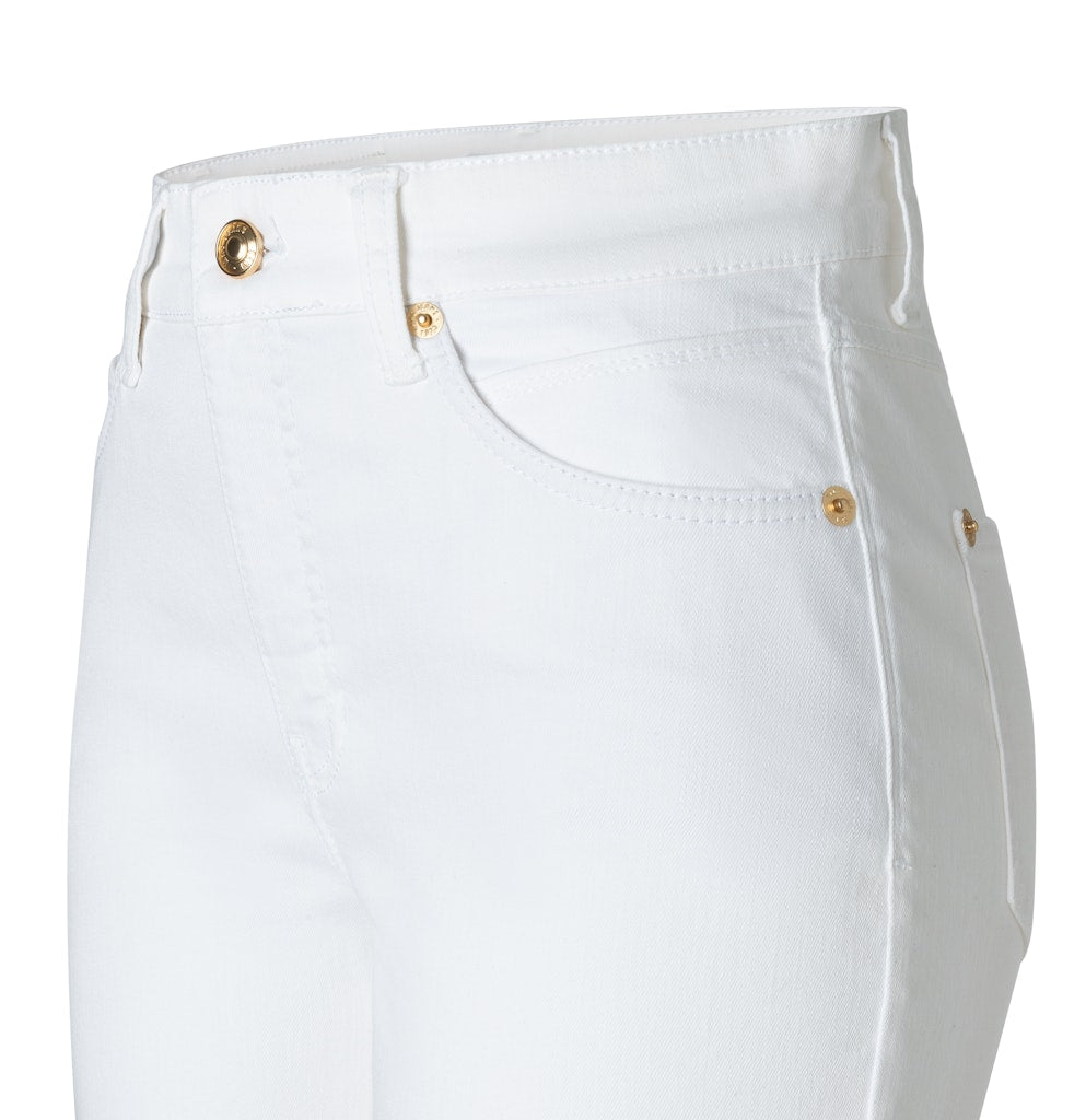 Mac Damen Jeans White Denim
