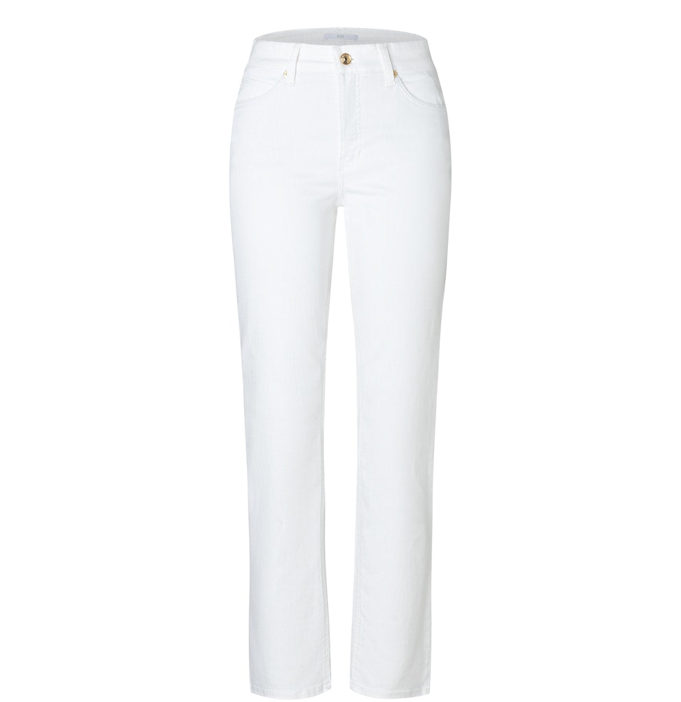 Mac Damen Jeans White Denim