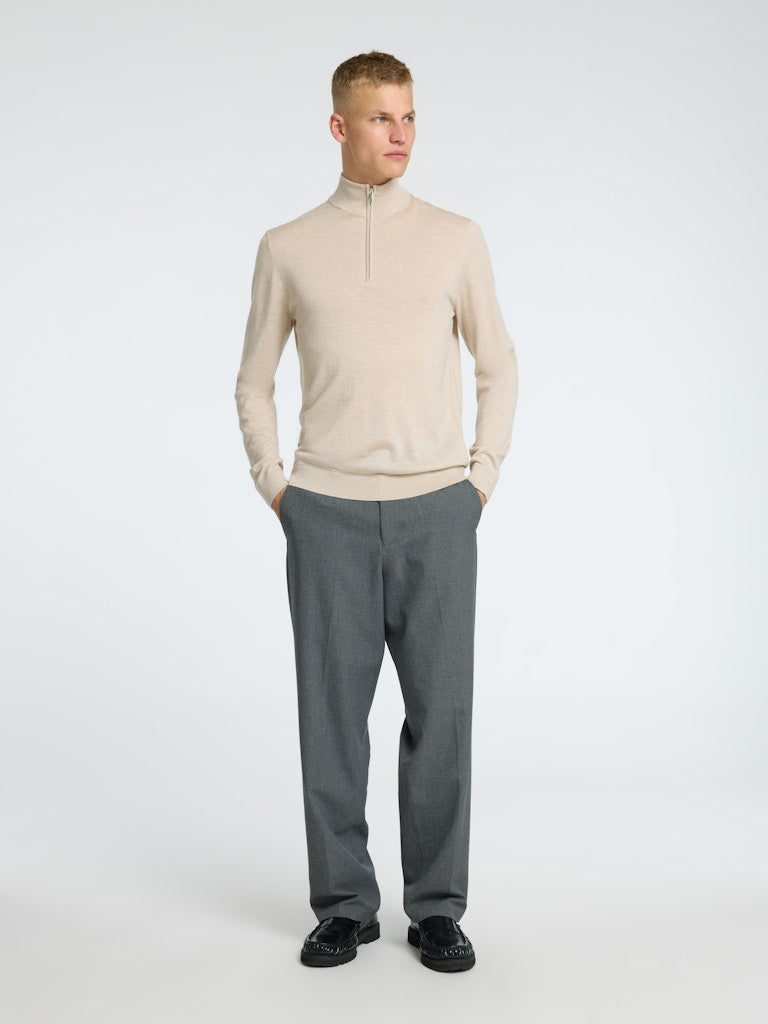 Selected homme Herren Pullover Oatme