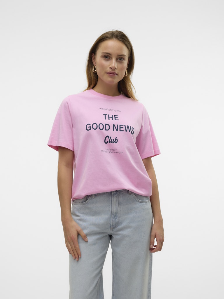 Vero Moda Damen T-Shirts Bonbon/The Good