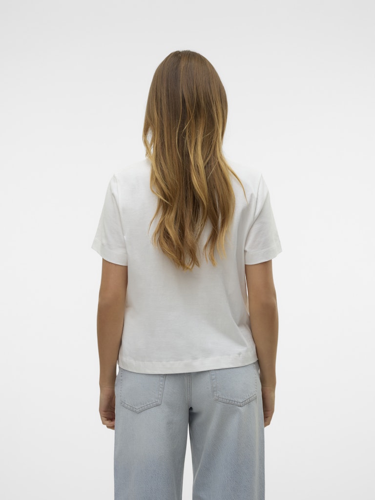 Vero Moda Damen T-Shirts Snow White/Ice