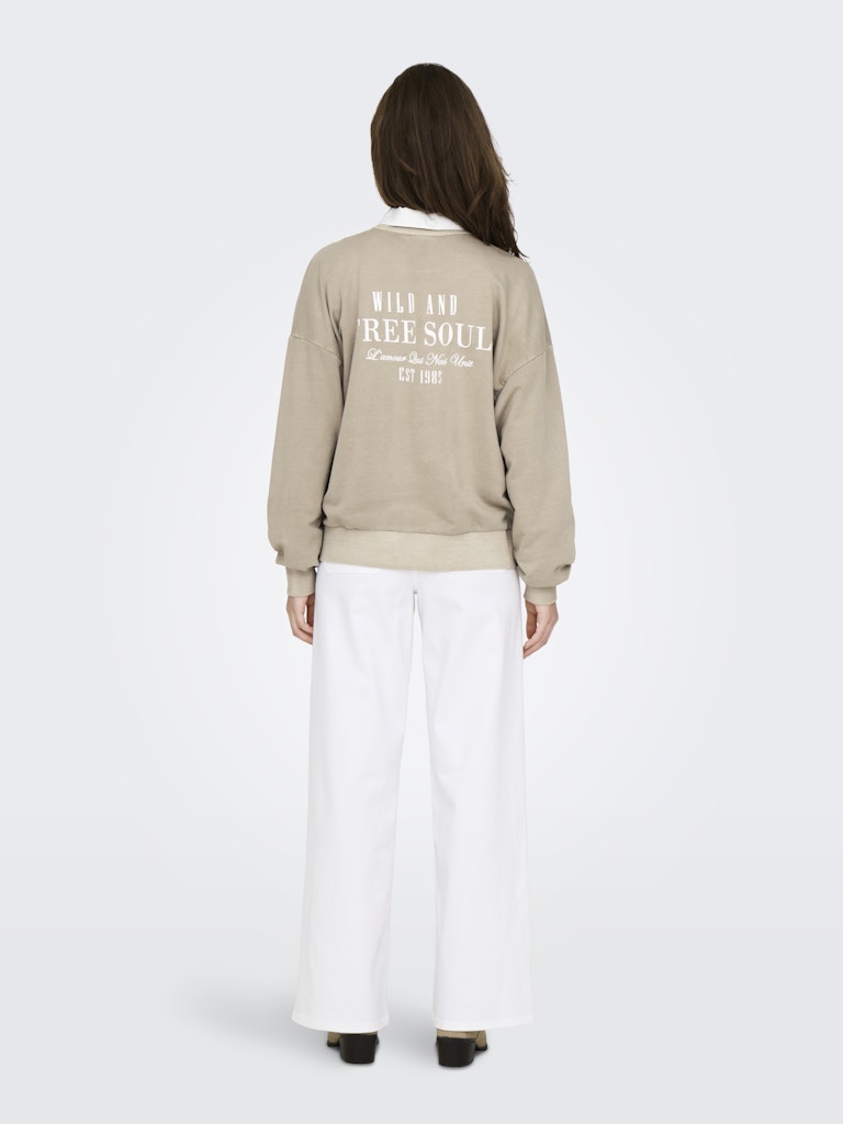 only Damen Sweatshirts Pure Cashmere/F
