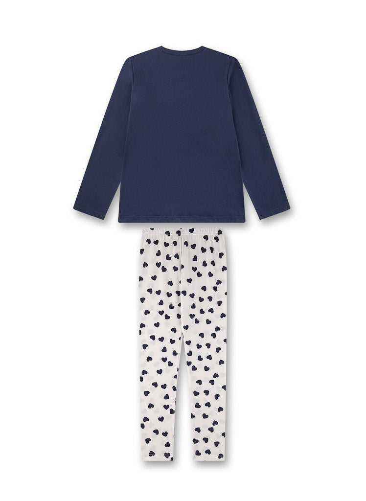 Sanetta Mädchen Nachtwäsche Nordic Blu