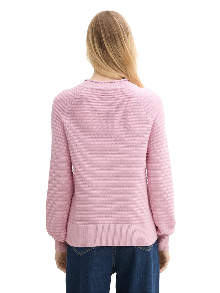 Tom Tailor denim Damen Pullover Soft Dusty Rose