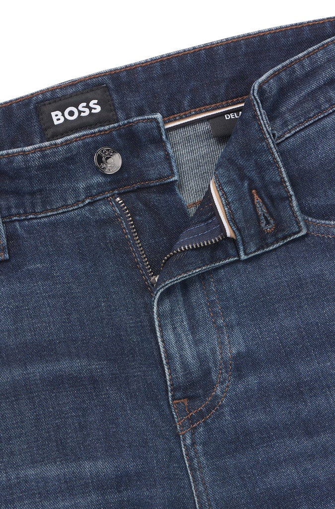 Boss Herren Jeans Navy