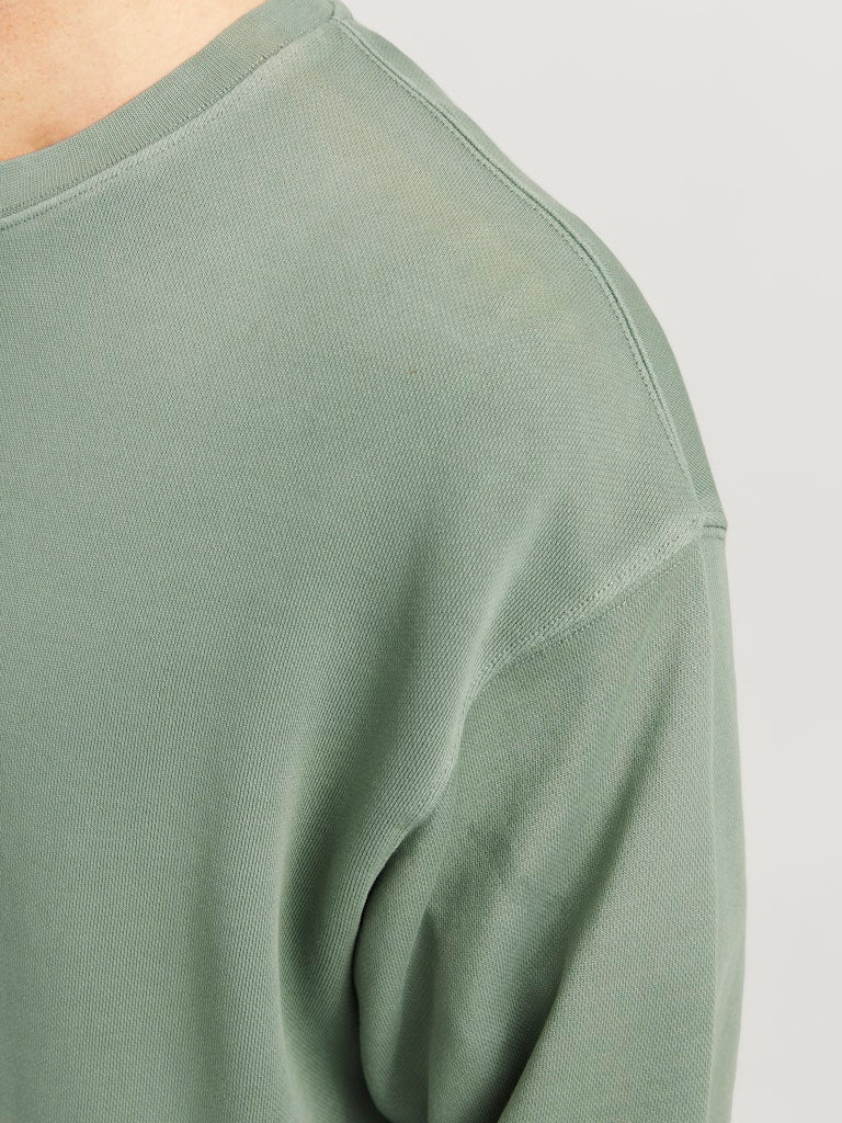 Jack & Jones Herren Sweatshirts Iceberg Green