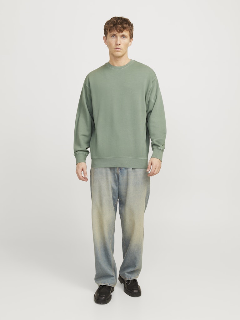 Jack & Jones Herren Sweatshirts Iceberg Green