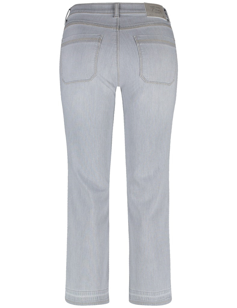 Gerry Weber Damen Jeans Grey Denim
