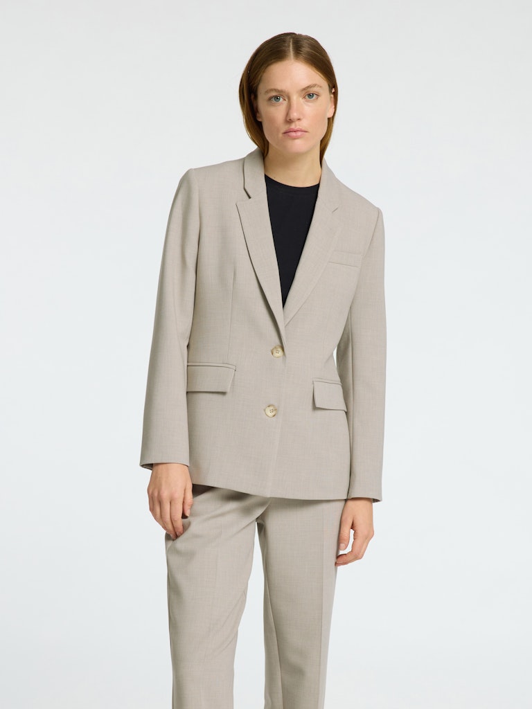 Selected Femme Damen Blazer Island Fossil/M
