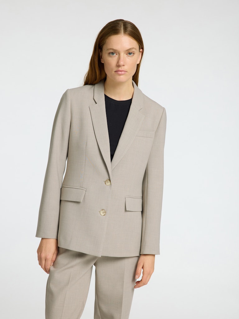 Selected Femme Damen Blazer Island Fossil/M